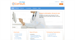 Desktop Screenshot of econsultla.com